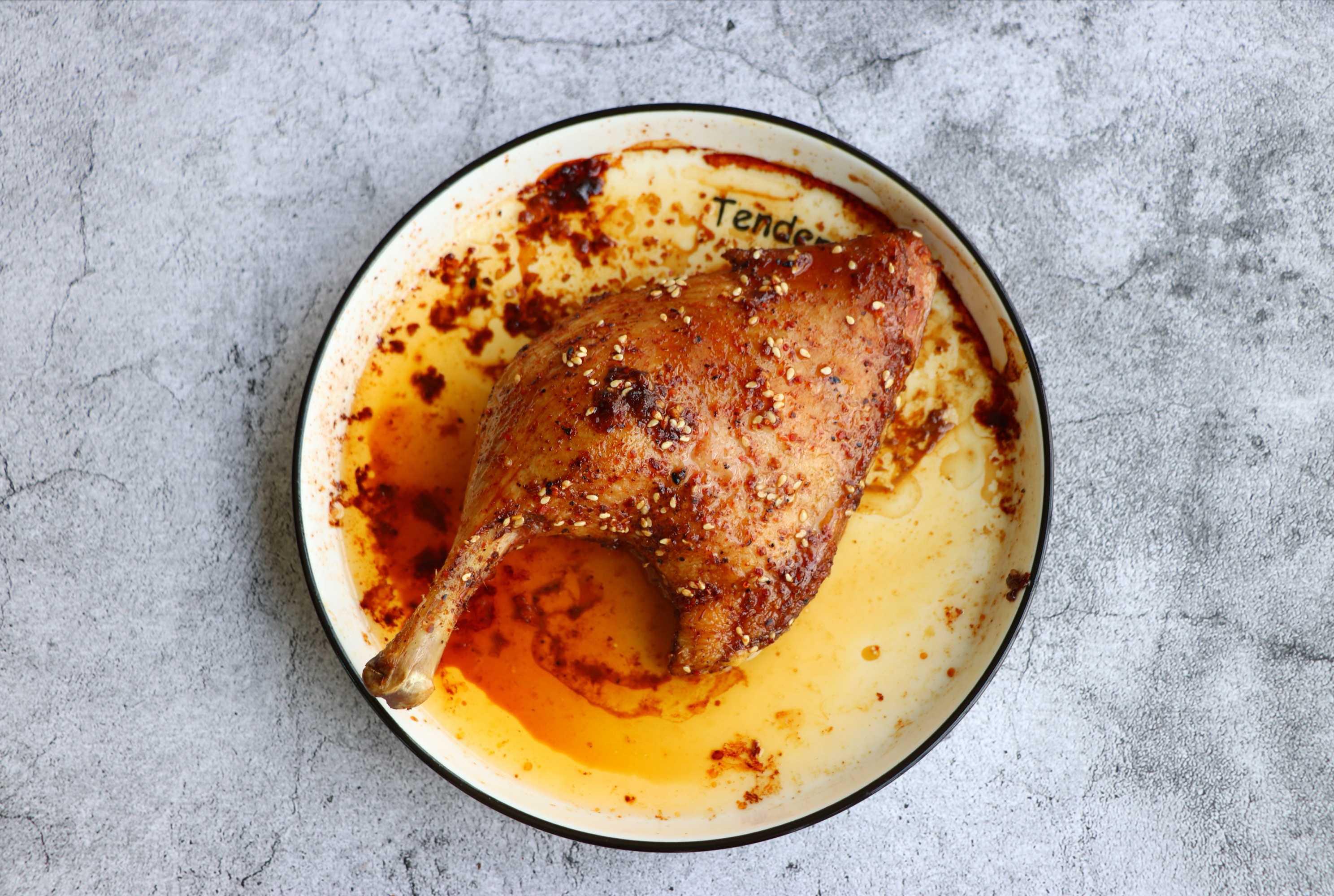 烤鴨腿的做法-家常味烤菜譜