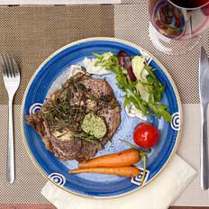 羅勒黃油煎牛排的做法-蒜香味煎菜譜