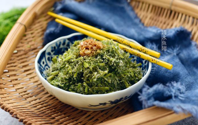 茴香扒拉的做法-家常味蒸菜譜