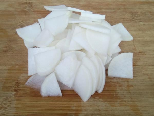 蝦仁花蛤醬拌白蘿卜的做法-咸鮮味拌菜譜