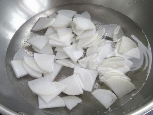 蝦仁花蛤醬拌白蘿卜的做法-咸鮮味拌菜譜