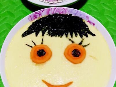 三文魚蒸雞蛋，小孩子的最愛。的做法-咸鮮味蒸菜譜