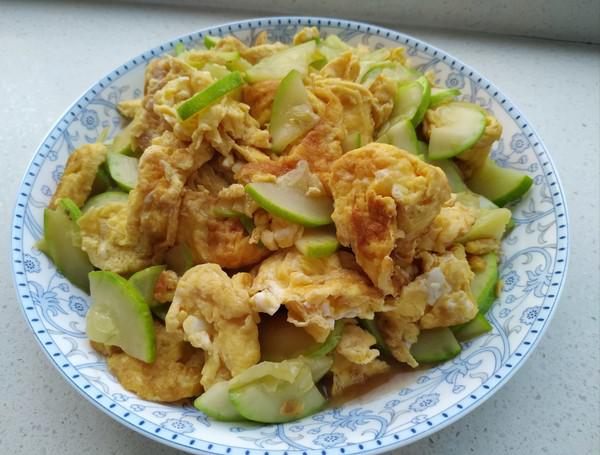 角瓜炒雞蛋的做法-家常味炒菜譜