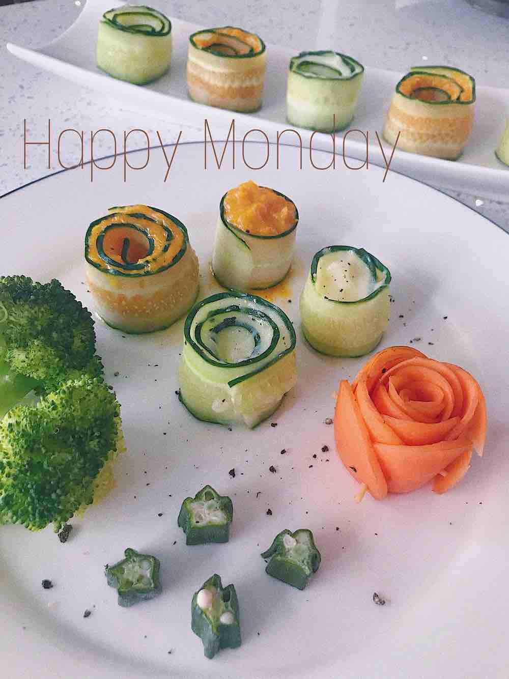 清爽土豆泥黃瓜卷的做法-其它口味蒸菜譜