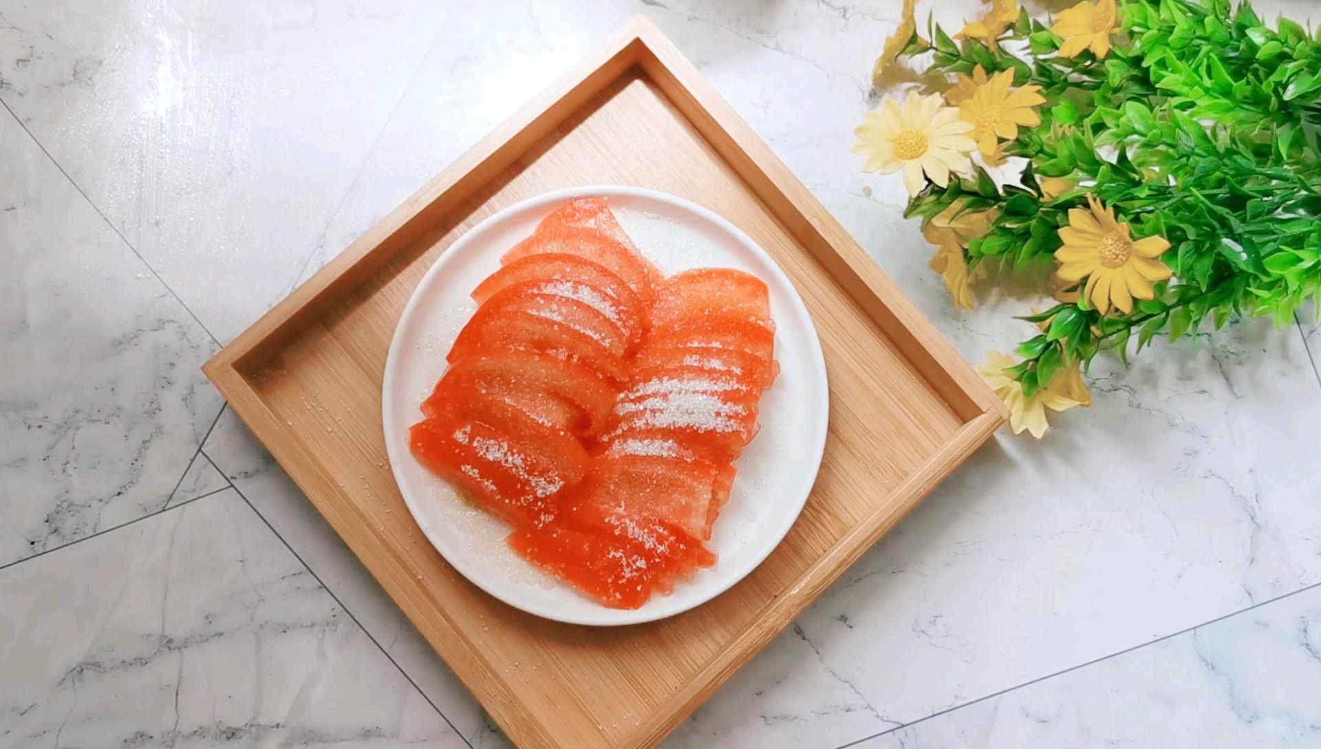 砂糖西紅柿的做法-甜味拌菜譜