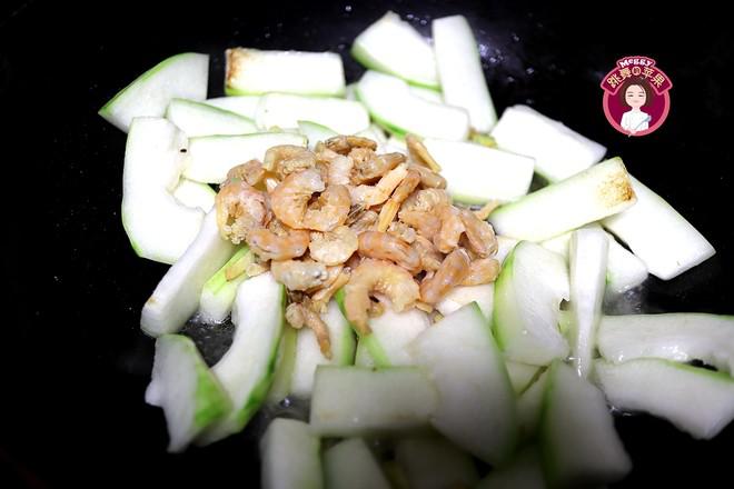 海米冬瓜的做法-咸鮮味炒菜譜