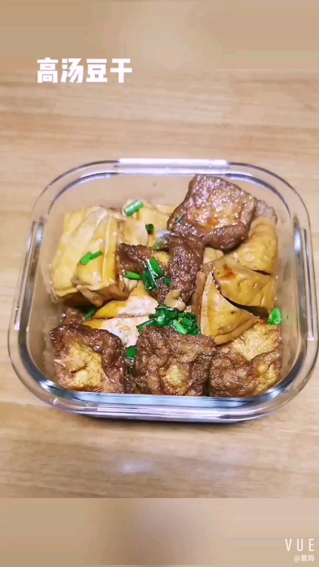 高湯豆干的做法-家常味煮菜譜