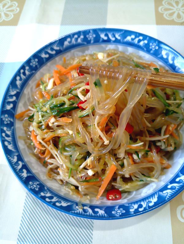 雜拌粉條的做法-香辣味拌菜譜-易網健康養生網 雜拌粉條的做法-香辣味拌菜譜