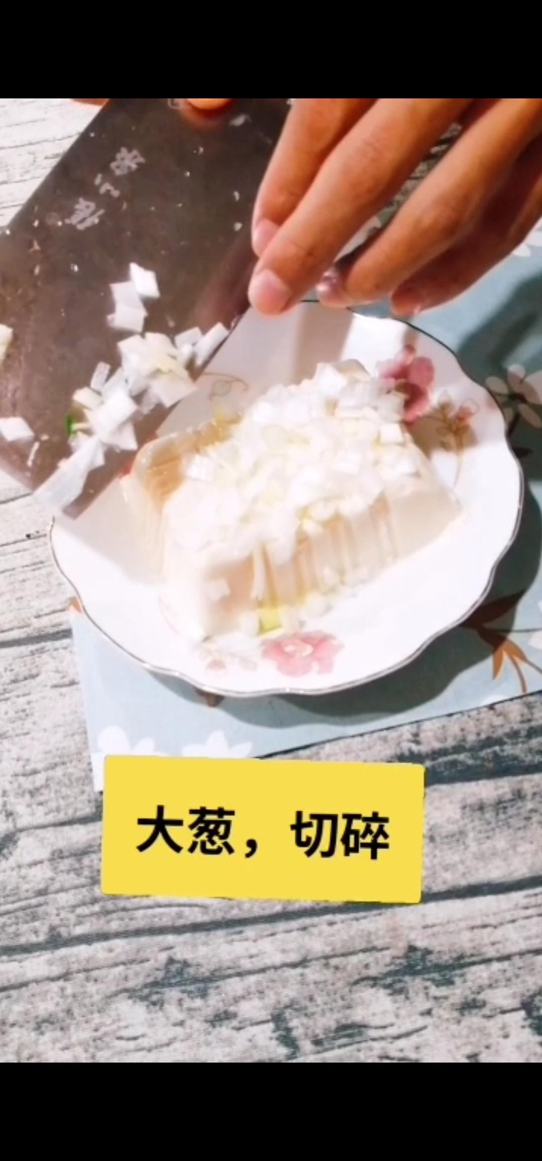 清爽嫩豆腐的做法-咸鮮味拌菜譜