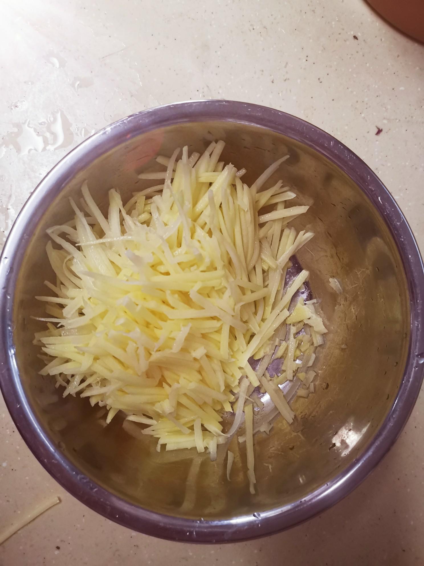 干椒土豆絲的做法-家常味炒菜譜