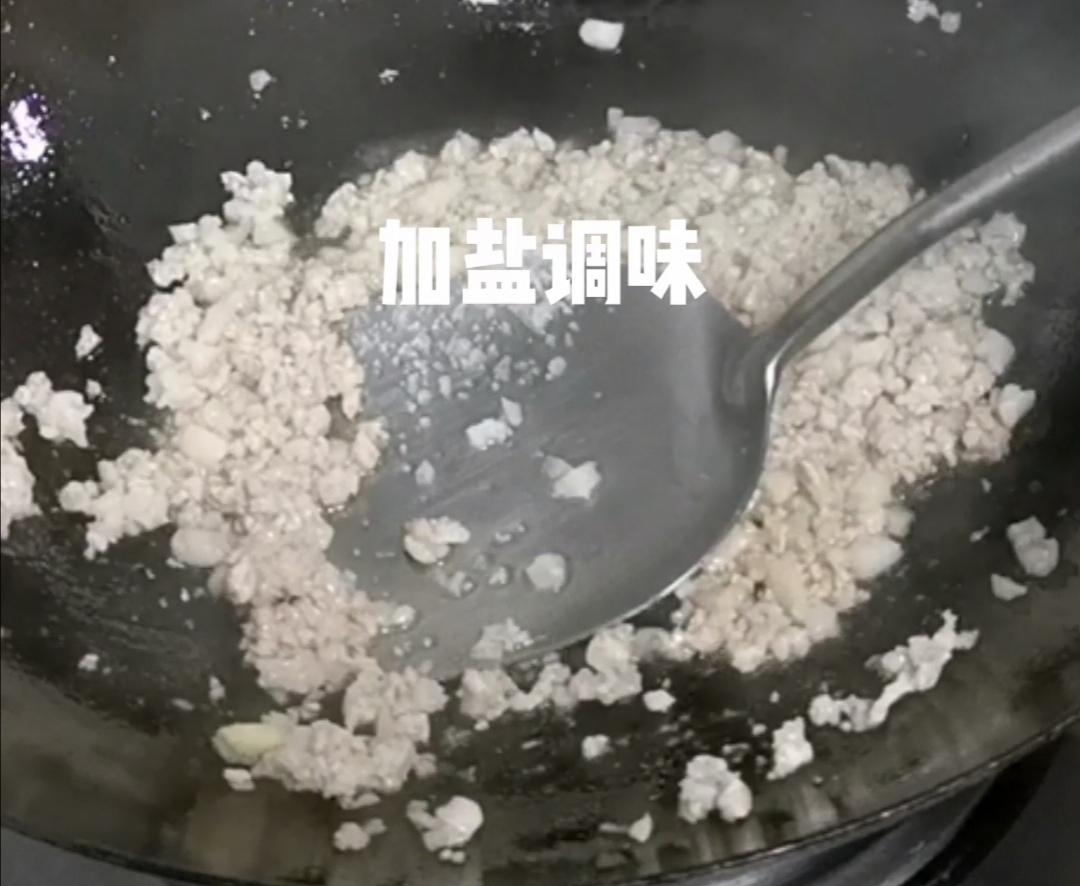 南瓜藤炒肉沫的做法-家常味炒菜譜