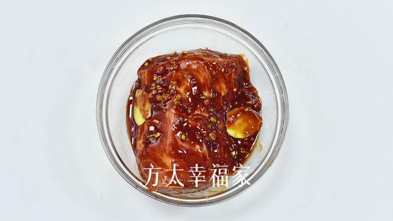 咸蛋叉燒肉的做法-家常味烤菜譜
