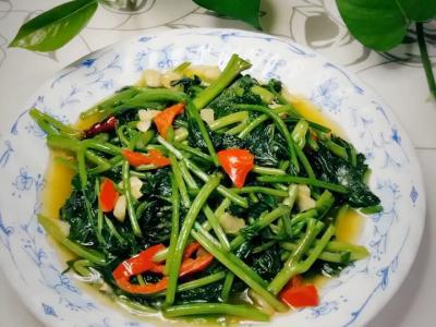 清炒長壽菜的做法-家常味炒菜譜