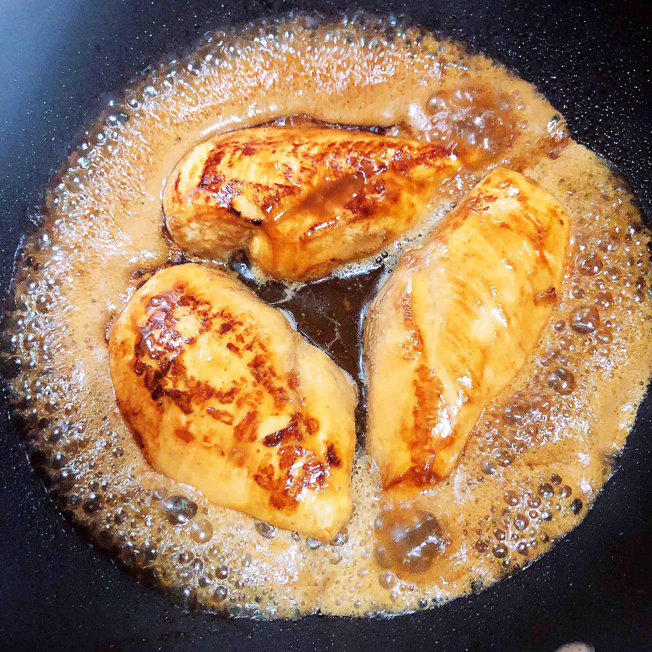 照燒雞胸肉的做法-咸鮮味煎菜譜