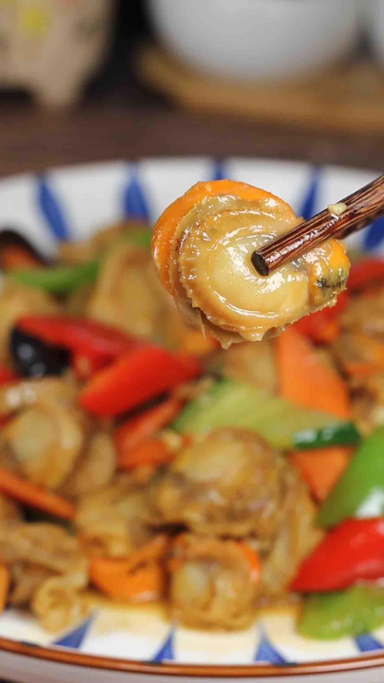 香辣扇貝的做法-咸鮮味炒菜譜