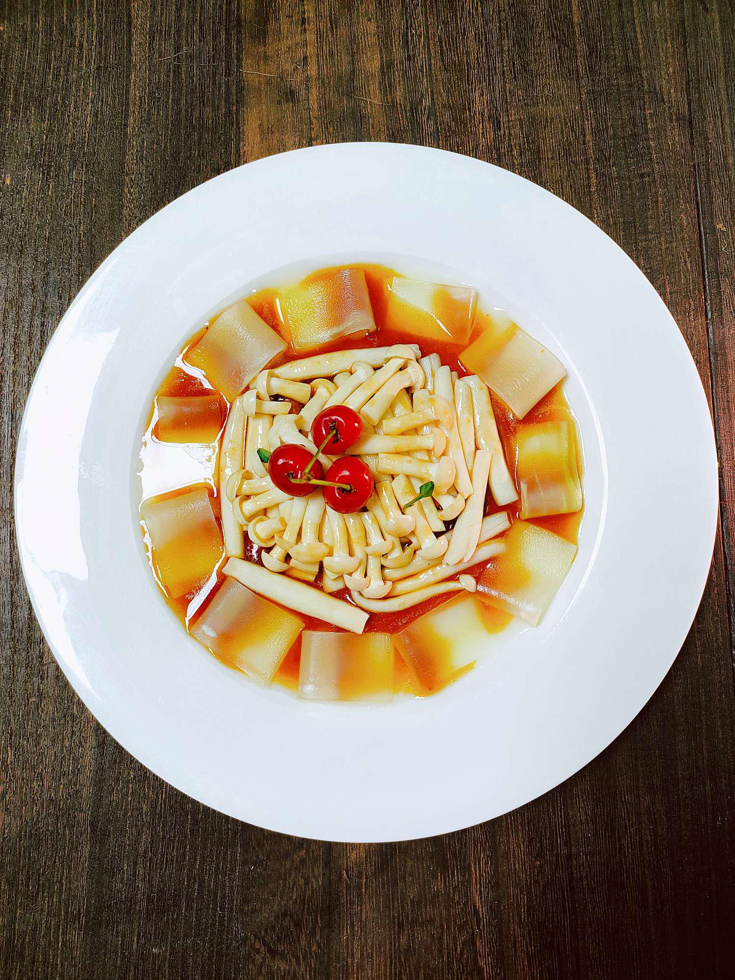 火熱的青春的做法-醬香味蒸菜譜