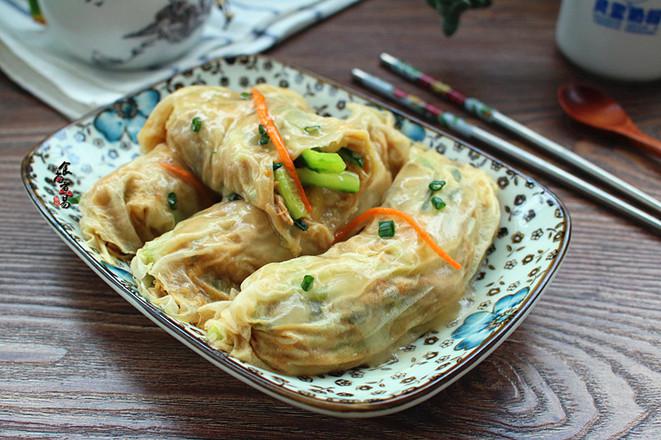 清蒸鮮竹卷的做法-家常味蒸菜譜