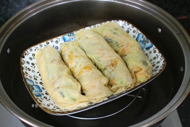 清蒸鮮竹卷的做法-家常味蒸菜譜