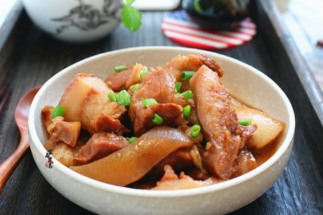 紅燒豬頭肉的做法-家常味燒菜譜