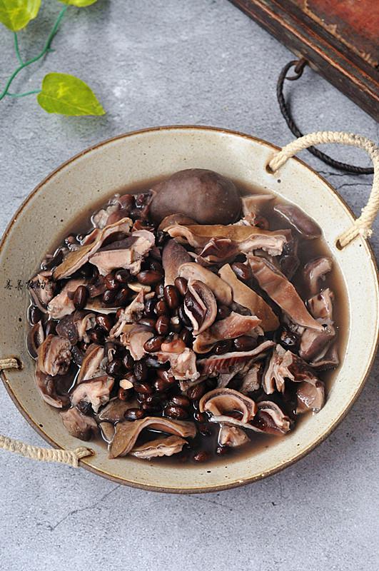 黑豆燉豬肚的做法-家常味燒菜譜