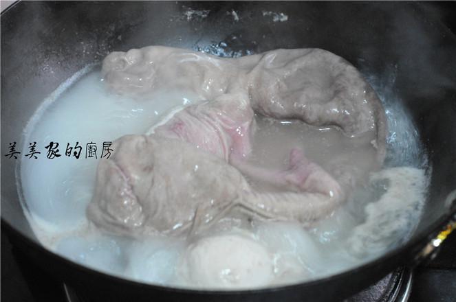黑豆燉豬肚的做法-家常味燒菜譜