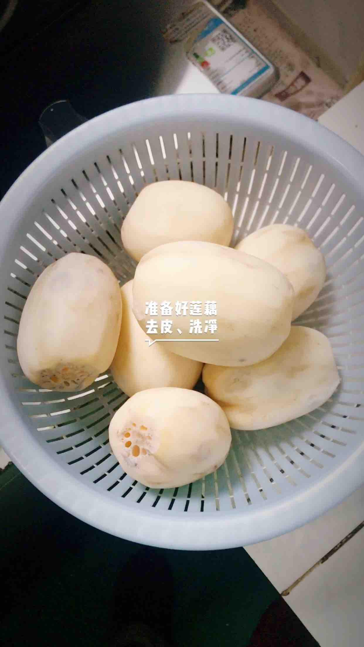 酥炸鮮肉藕盒的做法-家常味炸菜譜