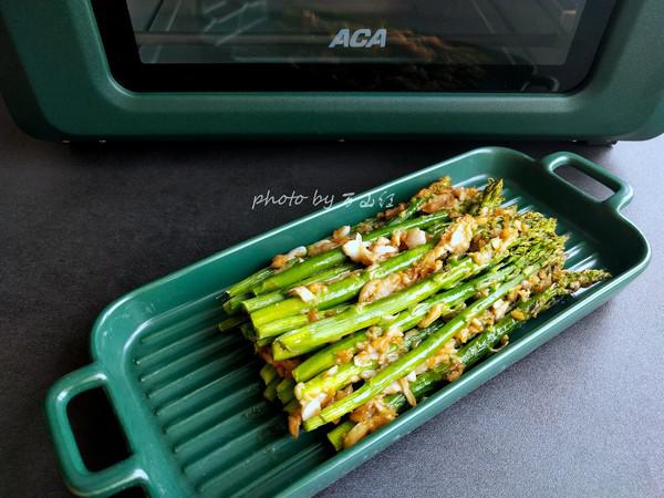 蒜蓉烤蘆筍的做法-蒜香味烤菜譜