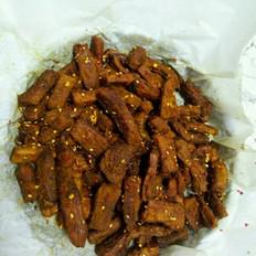 微波爐版香辣牛肉干的做法-香辣味烤菜譜