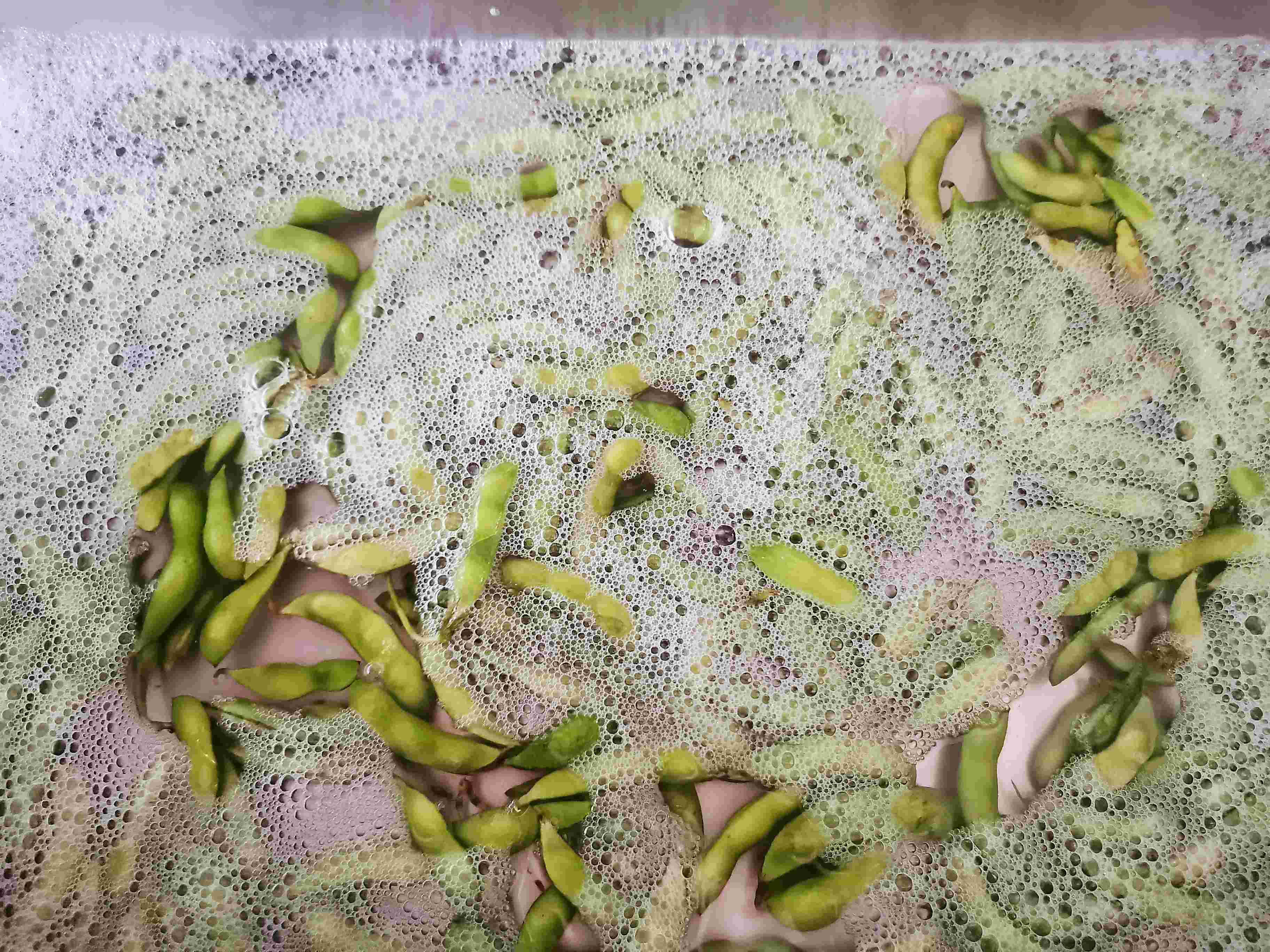 武漢毛豆的做法-咸鮮味拌菜譜