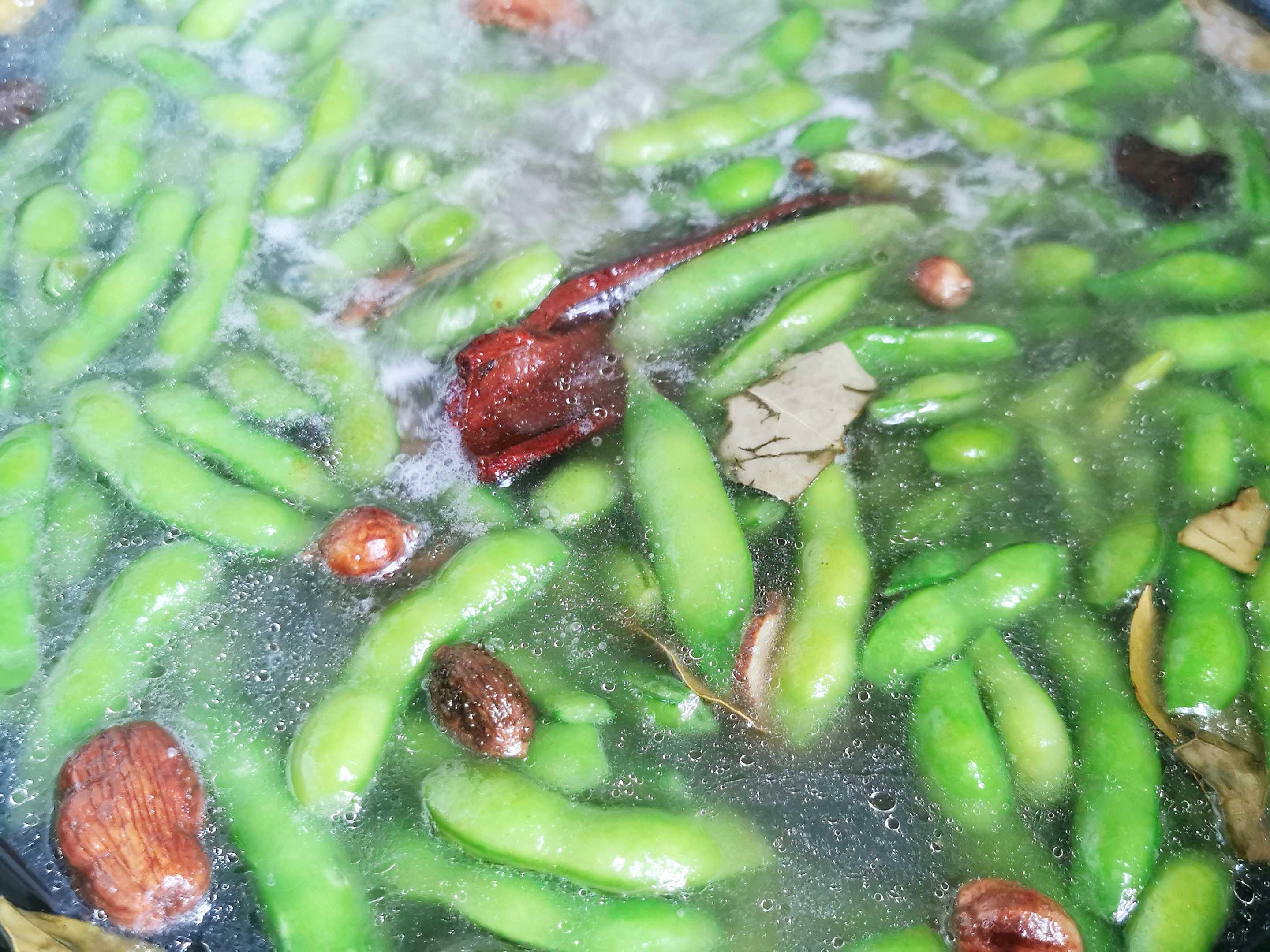 武漢毛豆的做法-咸鮮味拌菜譜