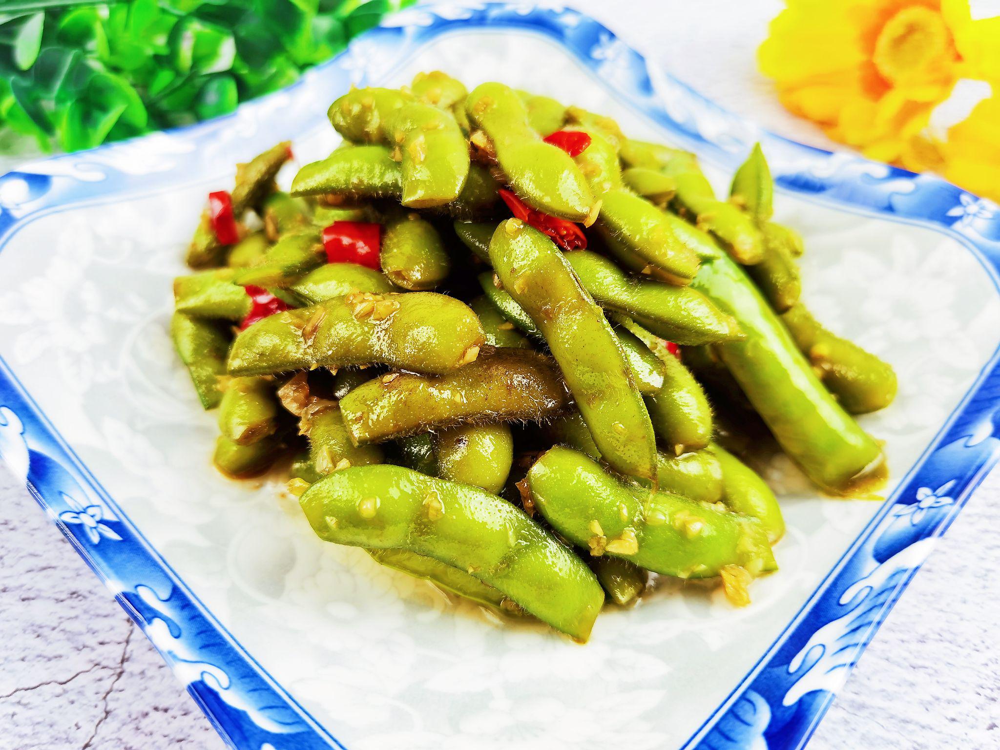 武漢毛豆的做法-咸鮮味拌菜譜