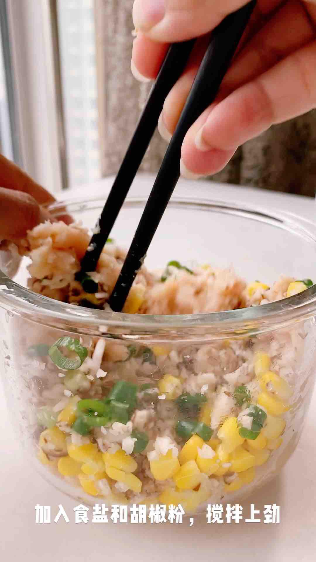 雞肉蔬菜餅的做法-家常味烤菜譜