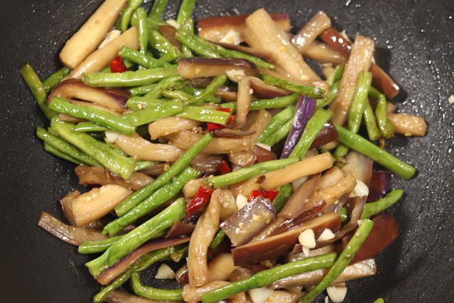 茄子燒豇豆的做法-家常味炒菜譜