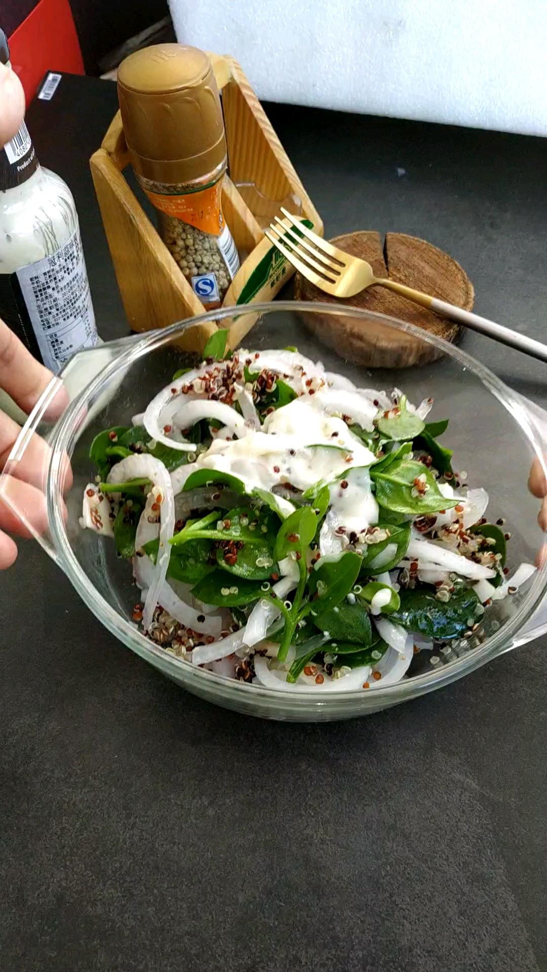 晚餐吃低脂低熱，堅持30天腰細甩贅肉的做法-奶香味拌菜譜