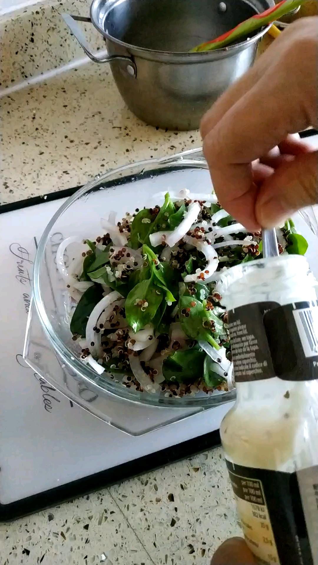 晚餐吃低脂低熱，堅持30天腰細甩贅肉的做法-奶香味拌菜譜