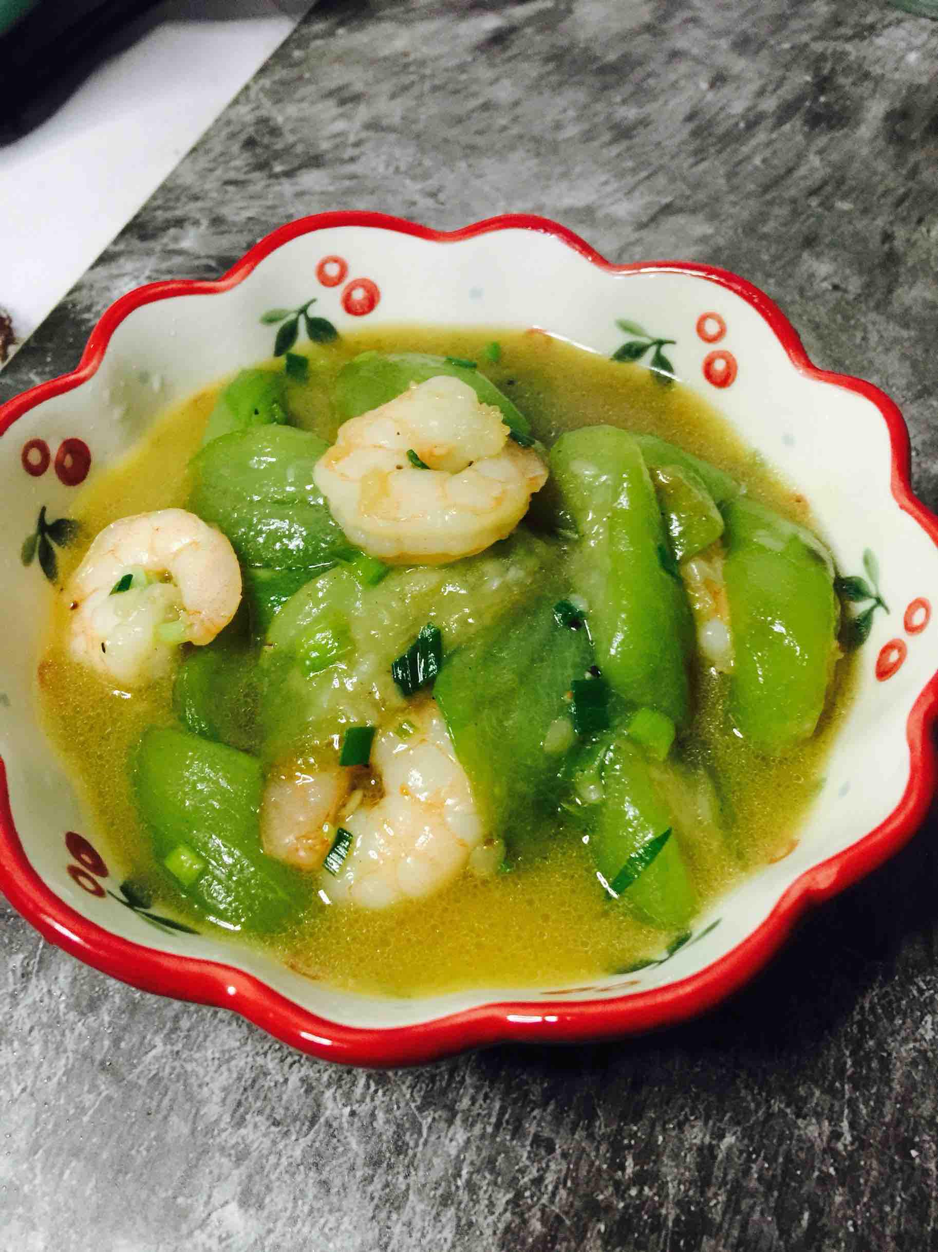 絲瓜蝦仁的做法-家常味煮菜譜