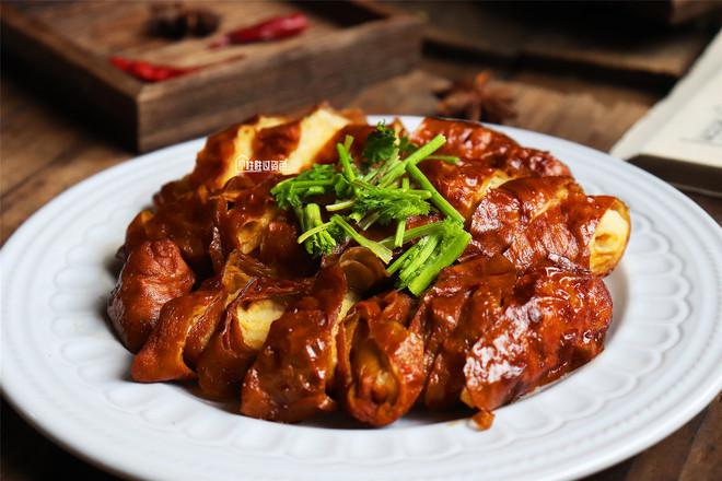 素食鹵大腸的做法-家常味煮菜譜