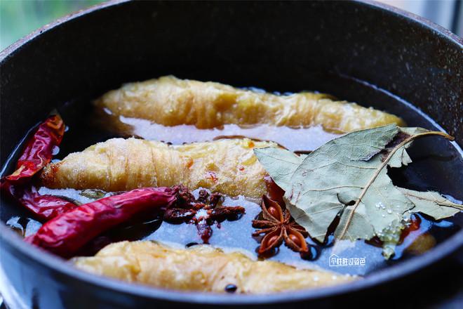 素食鹵大腸的做法-家常味煮菜譜