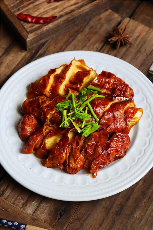 素食鹵大腸的做法-家常味煮菜譜