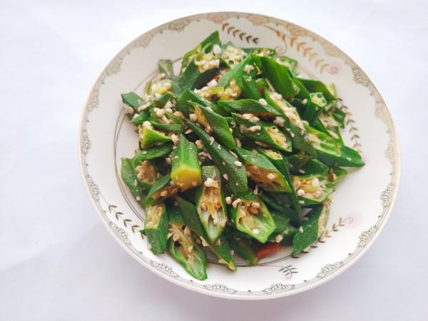 清炒秋葵的做法-家常味炒菜譜