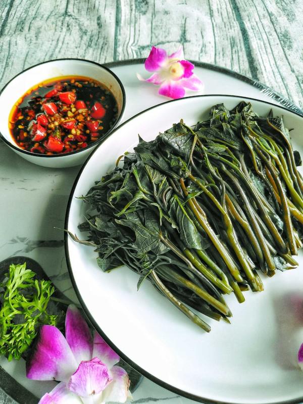 蘸水紅薯尖的做法-香辣味其它工藝菜譜