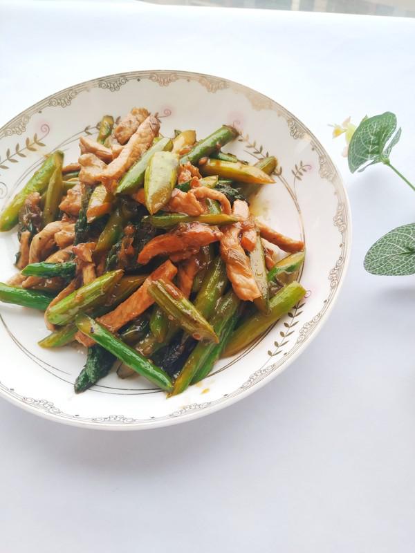 筍尖肉絲的做法-家常味炒菜譜