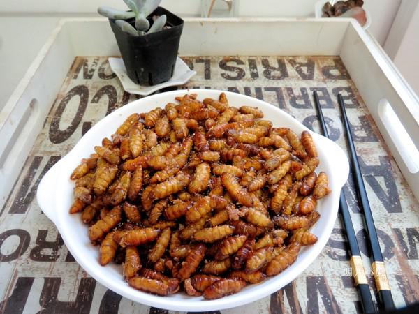 油炸蠶蛹的做法-家常味炸菜譜