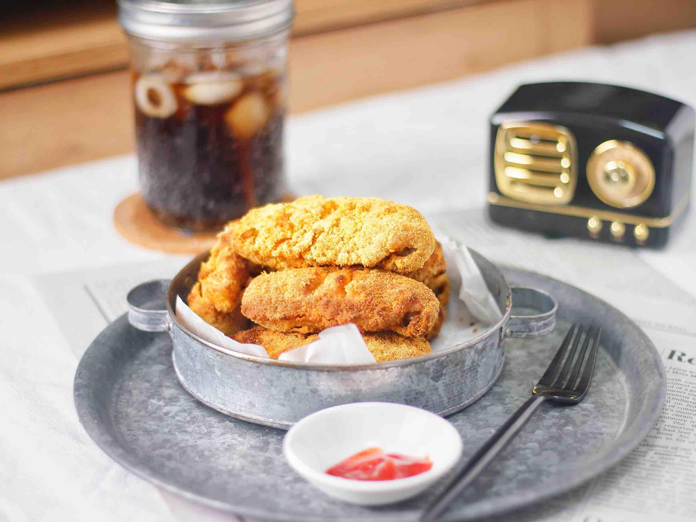 無油炸雞翅的做法-家常味炸菜譜