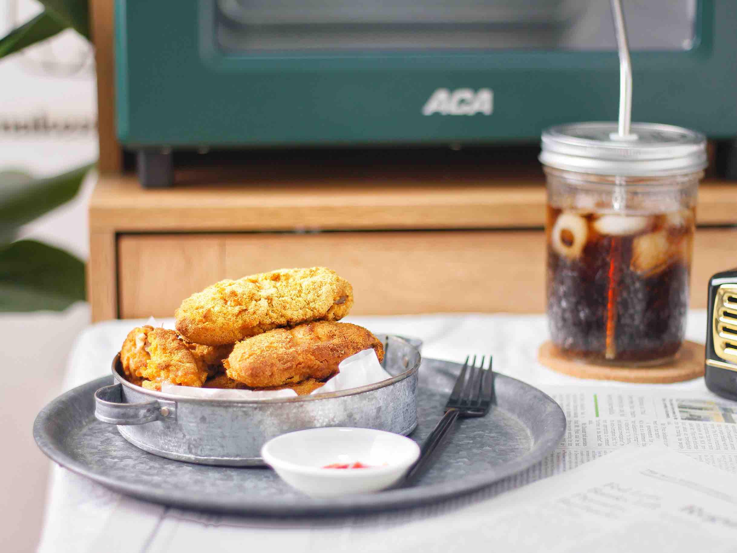 無油炸雞翅的做法-家常味炸菜譜