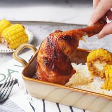 空氣炸新奧爾良雞腿的做法-蒜香味烘焙菜譜