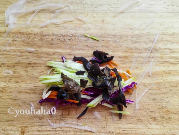 涼爽的米皮蔬菜卷的做法-家常味其它工藝菜譜