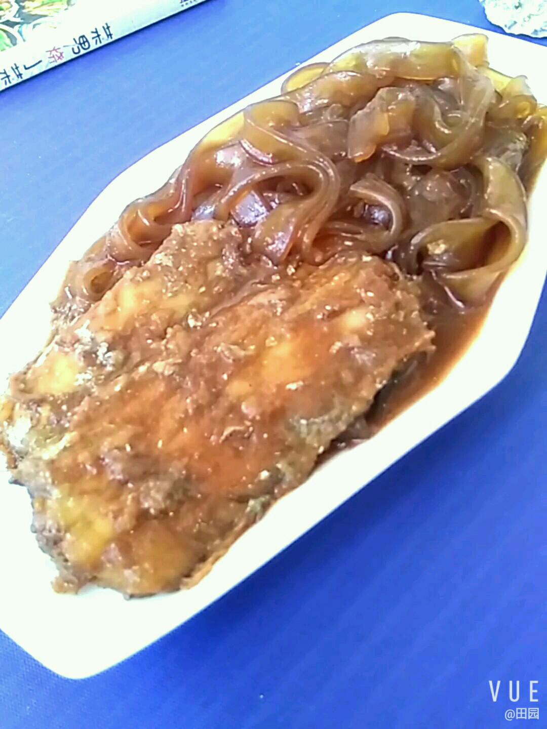 紅燒帶魚粉條的做法-咸鮮味燒菜譜