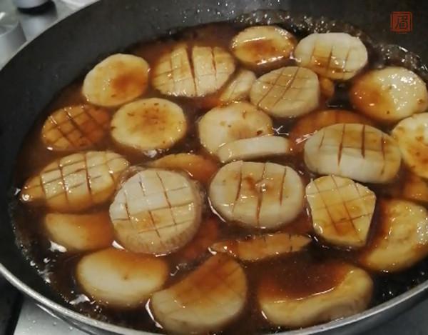 醬燒杏鮑菇的做法-咸鮮味燒菜譜