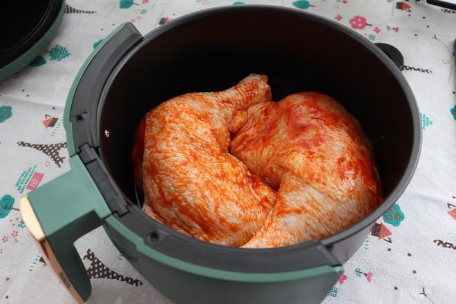 奧爾良烤雞腿（空氣炸鍋）的做法-家常味炸菜譜